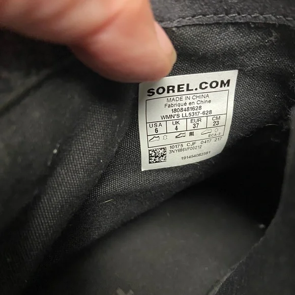 SOREL Rusty Red Leather Distressed Ankle Boots - Picture 7 of 9